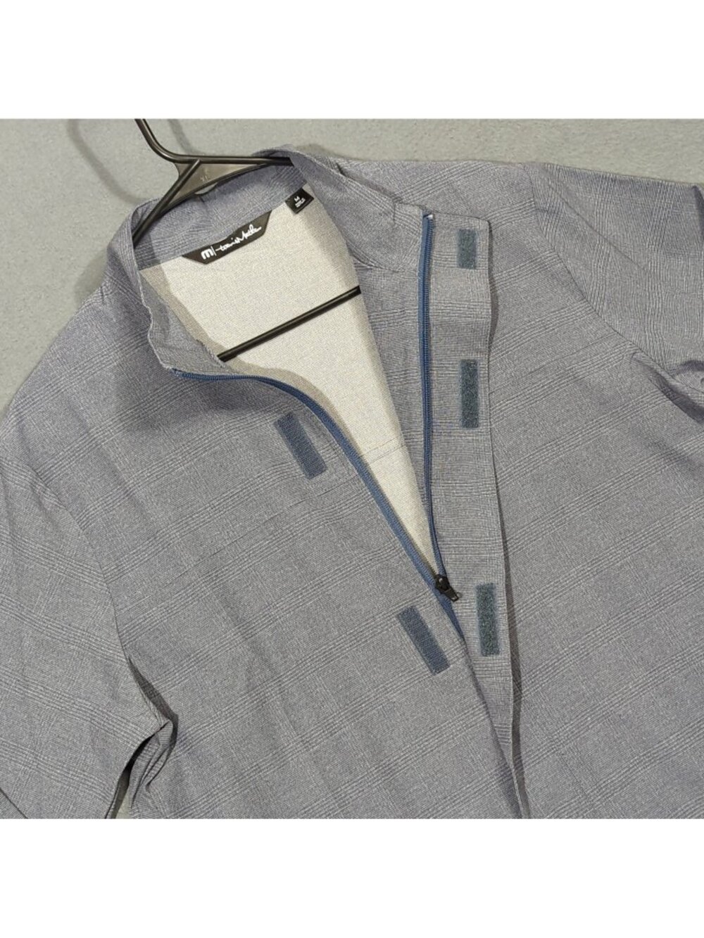 Travis Mathew There's My Guy Jacket Men's M Gray Golf Performance Casual